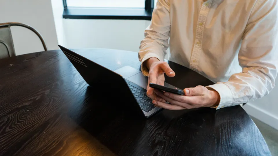 Laptop Working