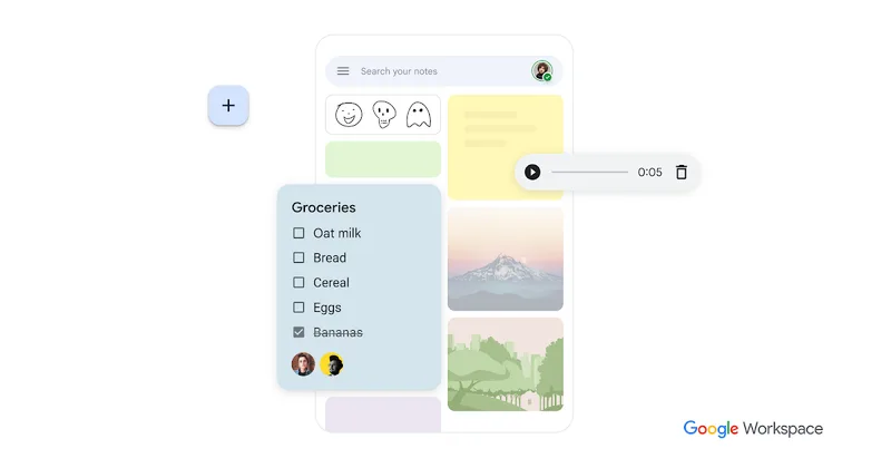 Google Keep official product image