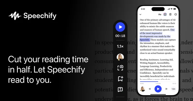 Speechify official product image